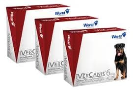 IverCanis 6mg Ivermectina 4 comprimidos