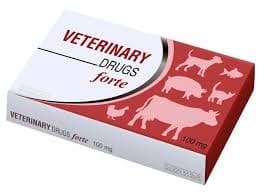 Veterinary Drugs Forte 100mg 14 comprimidos